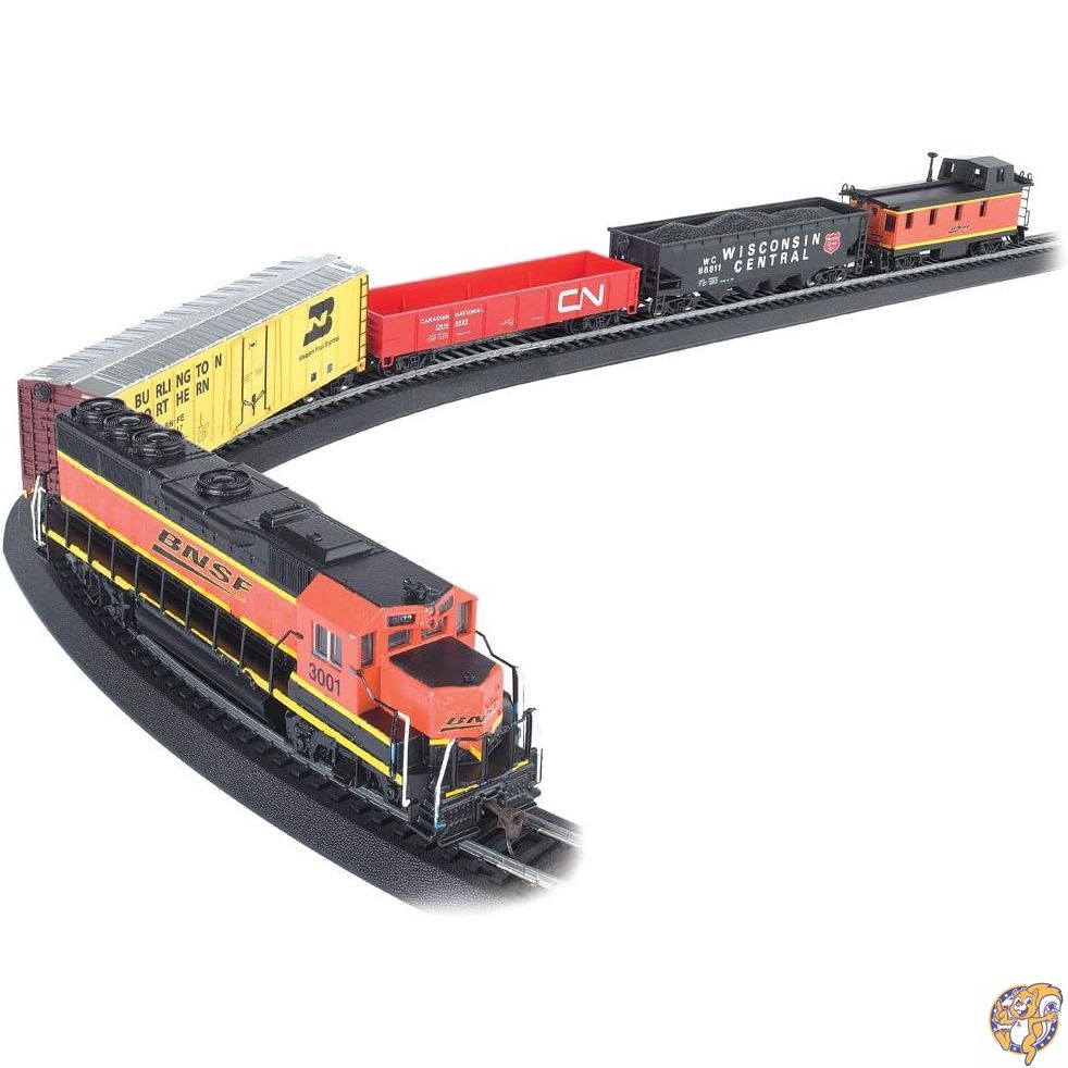 【ポイント3倍4日&5日】Bachmann Trains - Rail Chief Ready To Run 130ピース 電車セット HOスケール [並行輸入...