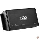BOSS Audio Systems MC900B 4チャンネル 耐候性アンプ - Bluetooth対応 500W Bluetooth多機能リモコン付き フルレンジ A/B級 安定した4-8オーム駆動 AUX-IN RCA出力 USB充電式