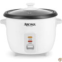 【4/30日限定★円高還元!!510円クーポン】Aroma 6-Cup Pot-Style Rice Cooker, White (1) by