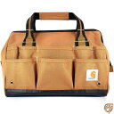 Carhartt カーハート 14-Inch 25 Pocket Heavyweight Tool Bag ツールバッグ カーハートブラウン(4)
