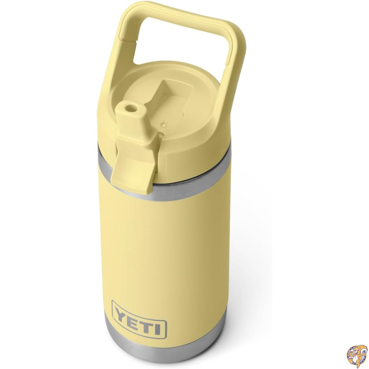YETI (イエティ) Rambler Jr. 12オンス キッズボトル ストローキャップ付き デイブレイクイエロー