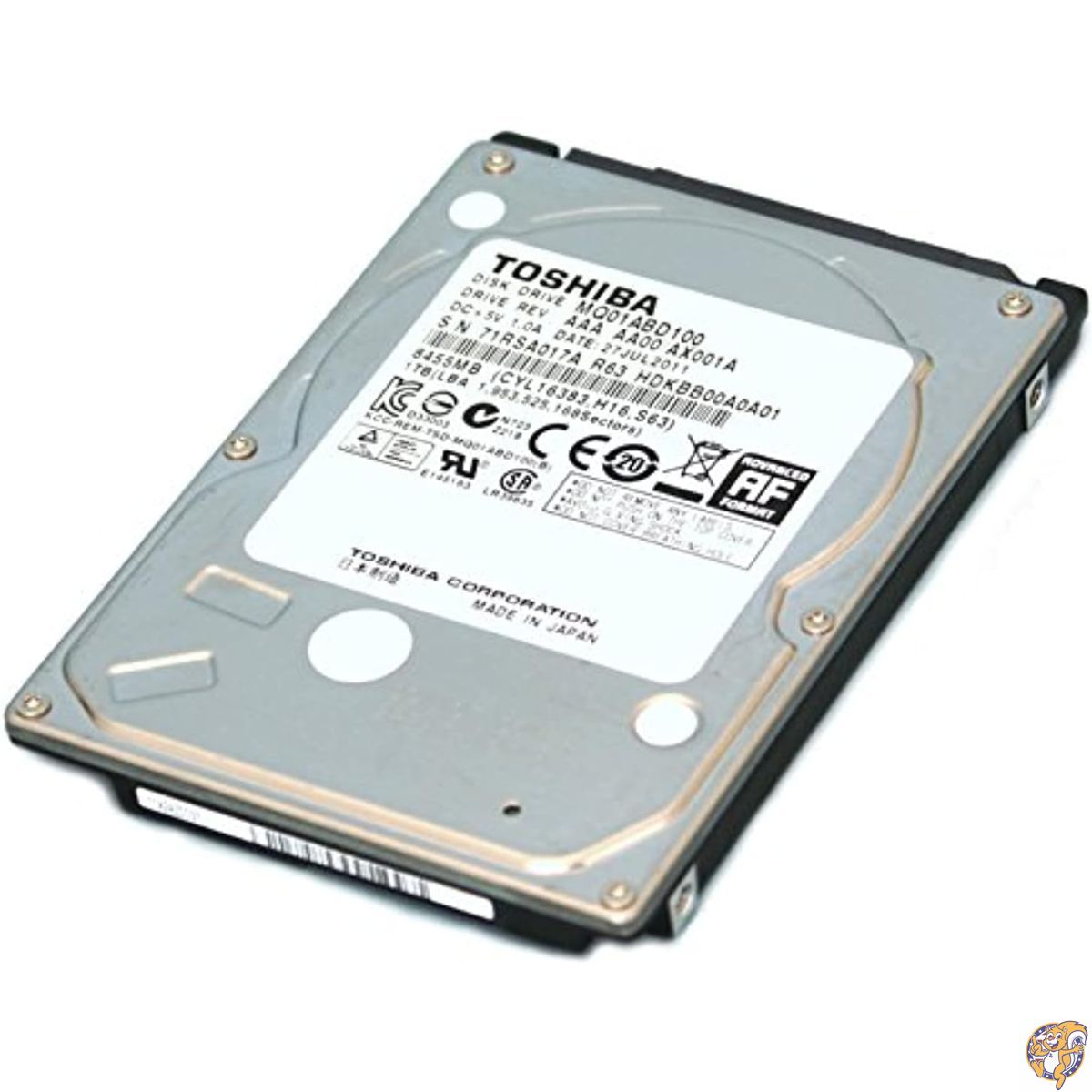 東芝 内蔵型SATA HDD 1TB [MQ01ABD100] (バルク品)