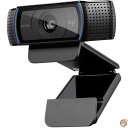【30日限定500OFFクーポン配信】Logitech(ロジテック) HD Pro ウェブカメラ C920 1080p ワイドスクリーン ビデオ通話と録画 96...