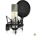 【4/30日限定★円高還元!!510円クーポン】Behringer コンデンサーマイク ラージダイアフラム カーディオイド特性 XLRケーブル/ダストカバー/ポ...