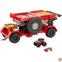 Hot Wheels Monster Trucks Downhill Race & Go Playset