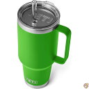 【 先着55名! 2日間限定ゾロ目555円クーポン】YETI Rambler 42 oz Straw Mug, Vacuum Insulated, Stainl...