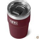 【 先着55名! 2日間限定ゾロ目555円クーポン】YETI Rambler 16 oz Stackable Tumbler, Vacuum Insulated...