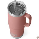 【 先着55名! 2日間限定ゾロ目555円クーポン】YETI (イエティ) Rambler 25オンス ストローマグ 真空断熱 ステンレススチール サンドストー...