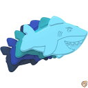 【先着50名様1000円クーポン】Bentgo Buddies Reusable Ice Packs - Slim for Lunch Boxes, Bags, and Coolers Multicolored 4 Pack (Shark)(3)