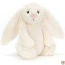 【4/30日限定★円高還元!!510円クーポン】Jellycat(ジェリーキャット) バシュフル バニー M ぬいぐるみ ウサギ 座高20cm クリーム