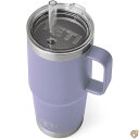 【 先着55名! 2日間限定ゾロ目555円クーポン】YETI Rambler 25 oz Straw Mug, Vacuum Insulated, Stainl...
