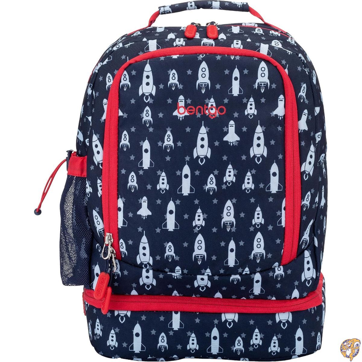 Bentgo Kids 2-in-1 Backpack & Insulated Lunch Bag (Rocket)