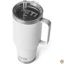 【 先着55名! 2日間限定ゾロ目555円クーポン】YETI Rambler 42 oz Straw Mug, Vacuum Insulated, Stainl...