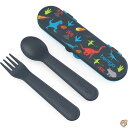 【 先着55名! 2日間限定ゾロ目555円クーポン】Bentgo Kids Utensil Set - Reusable Plastic Fork, Spoon...
