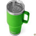 【 先着55名! 2日間限定ゾロ目555円クーポン】YETI Rambler 35 oz Straw Mug, Vacuum Insulated, Stainl...