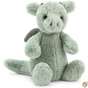 【4/30日限定★円高還元!!510円クーポン】Jellycat【ジェリーキャット】Bashful Dragon medium soft toy 約18cm ド...