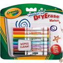 【最大2,025円OFFクーポン配布中】Crayola Dry Erase Washable Markers
