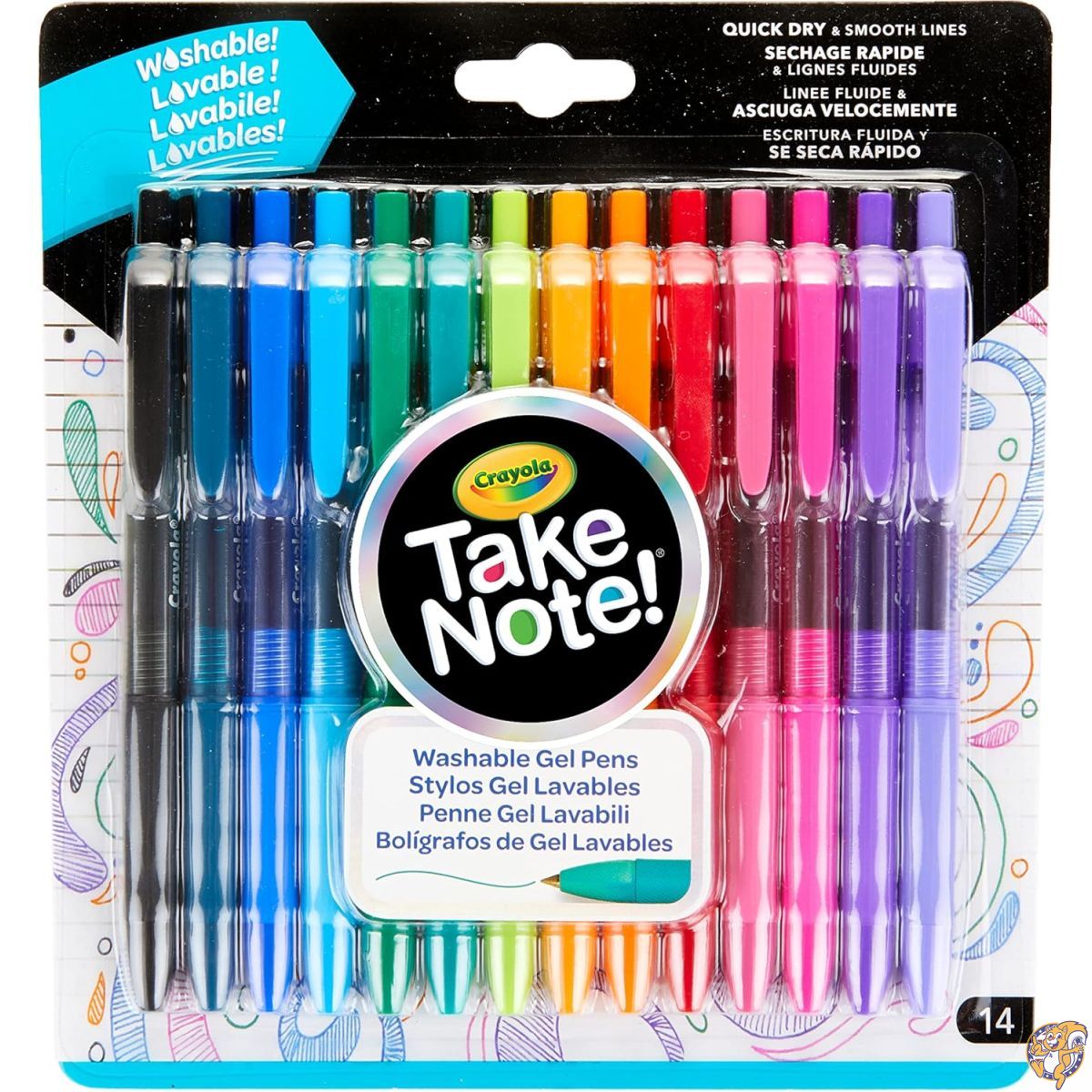 【ポイント3倍20時28時間】Crayola Washable Gel Pens, School Supplies, 14Count, Stocking Stuffer, ..