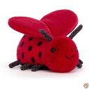 【4/30日限定★円高還元!!510円クーポン】Jellycat Loulou Love Bug ぬいぐるみ 5インチ 昆虫&虫 | クラシックな子供用ギフト ...