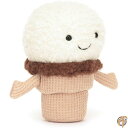 【4/30日限定★円高還元!!510円クーポン】Jellycat アミューズブル アイスクリームコーン ぬいぐるみ 5.5インチ | フードプラッシュ 楽しいギ...