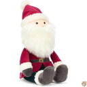 【4/30日限定★円高還元!!510円クーポン】Jellycat Jolly Santa ぬいぐるみ オリジナル 13.5インチ | クリスマスぬいぐるみ クラ...