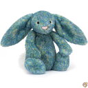 【 先着55名! 2日間限定ゾロ目555円クーポン】Jellycat Bashful Azure Luxe Bunny ぬいぐるみ Mサイズ 12インチ ウサギ...