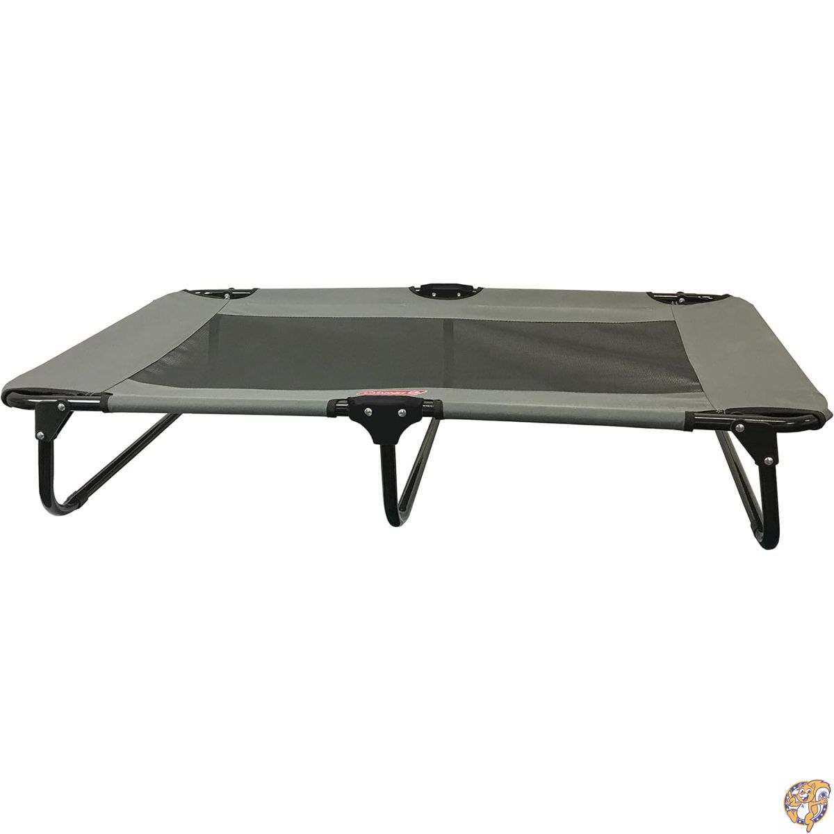 コールマン(Coleman) 高架折りたたみ式ドッグコット Lサイズ 24インチ x 42インチ グレー