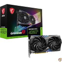 MSI GeForce RTX 4060 Ti GAMING X 8G グラフィックスボード VD8515