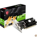 MSI Gaming GeForce GT 1030 4GB DDR4 64ビット HDCP DirectX 12 DP/HDMI シングルファン OC グラフィックスカード (GT 4GD4 LP OC)対応