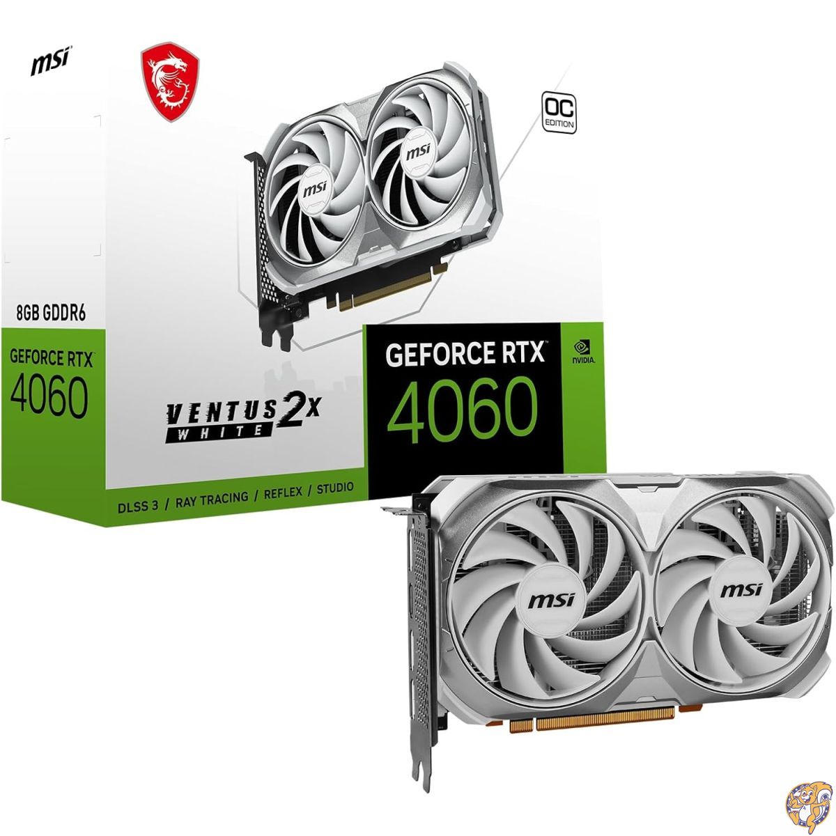 楽天市場】MSI GeForce RTX 4060 VENTUS 2X 8G OCの通販 楽天市場】MSI GeForce RTX 4060 VENTUS 2X 8G OCの通販