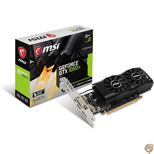 MSI ロープロファイル対応 グラフィックスカード GEFORCE GTX 1050 TI 4GT LP MSI ロープロファイル対応 グラフィックスカード GEFORCE GTX 1050 TI 4GT LP