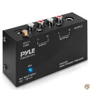 【15日限定555円クーポン】Pyle (PP555)ウルトラコンパクトタイプ フォノターンテーブル用プリアンプ 9 V バッテリー駆動