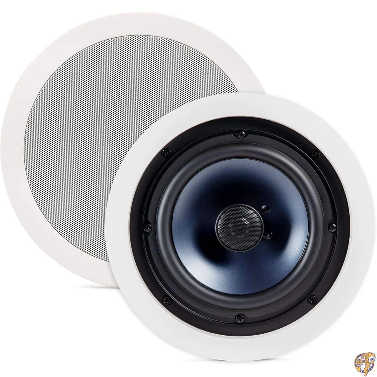 Polk Audio RC80i 2-Way In-Ceiling スピーカー (ペア, White) 【並行輸入品】