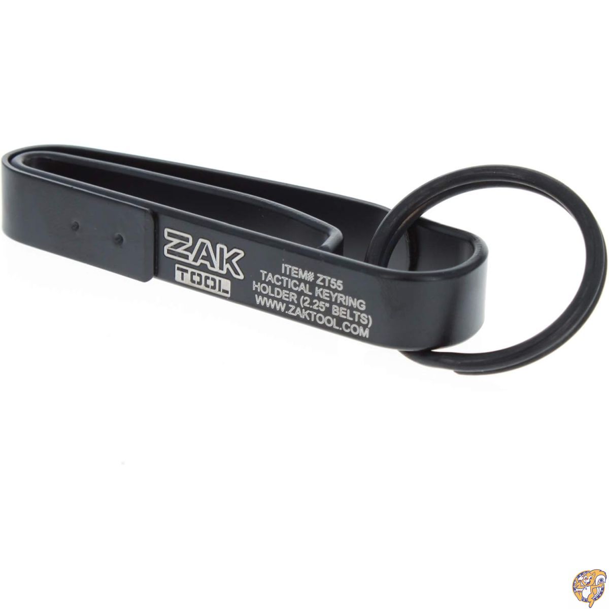 【ポイント3倍20時28時間】Key Ring Holder, Black Powder Coat Finish [並行輸入品]