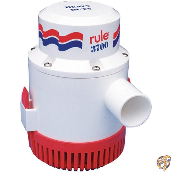 【クーポン配信中】ルール - 16Aマリンルール3700海洋ビルジポンプ(3700-GPH、24ボルト)