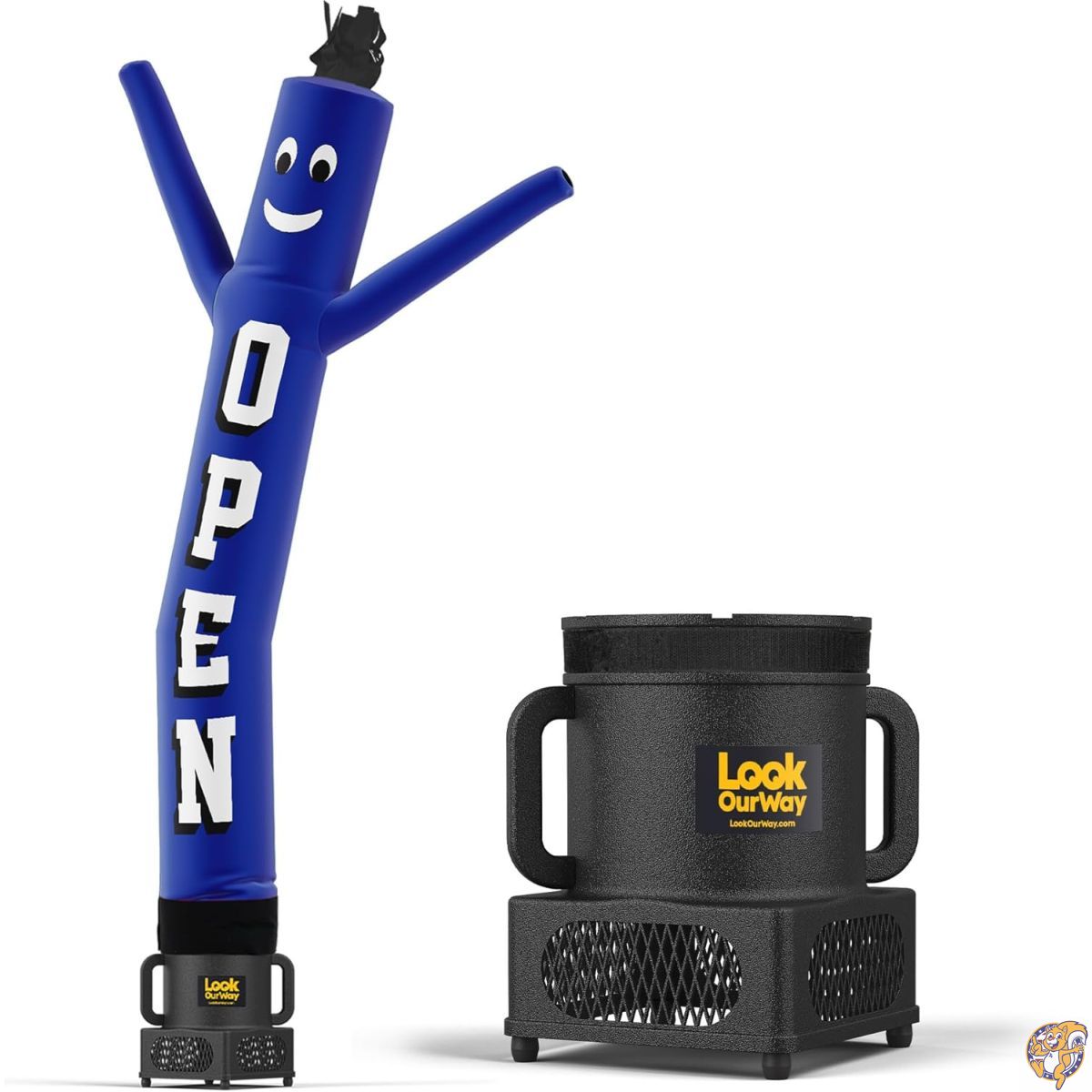 【クーポン配信中】LookOurWay Air Dancers 空気注入式チューブマンセット - 高さ7フィート ワッキーウェービングインフレータブルダンシング...