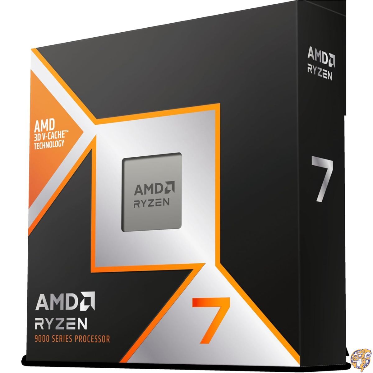 AMD RYZEN 7 9800X3D 8コア、16スレッドデスクトッププロセッサ。