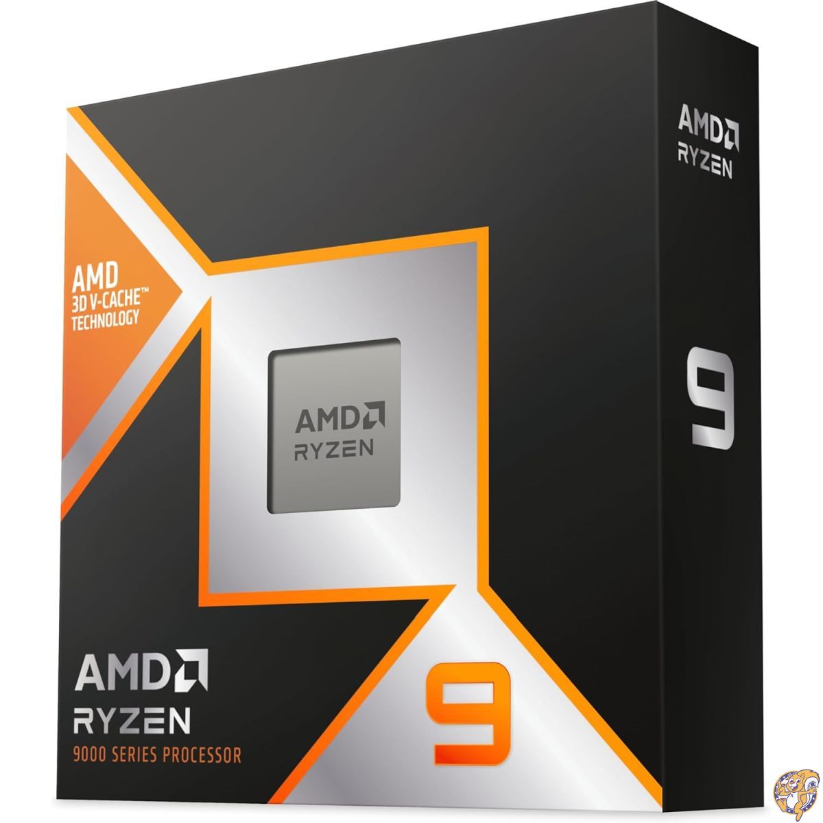 AMD Ryzen 9 9950X3D 16コアプロセッサー。