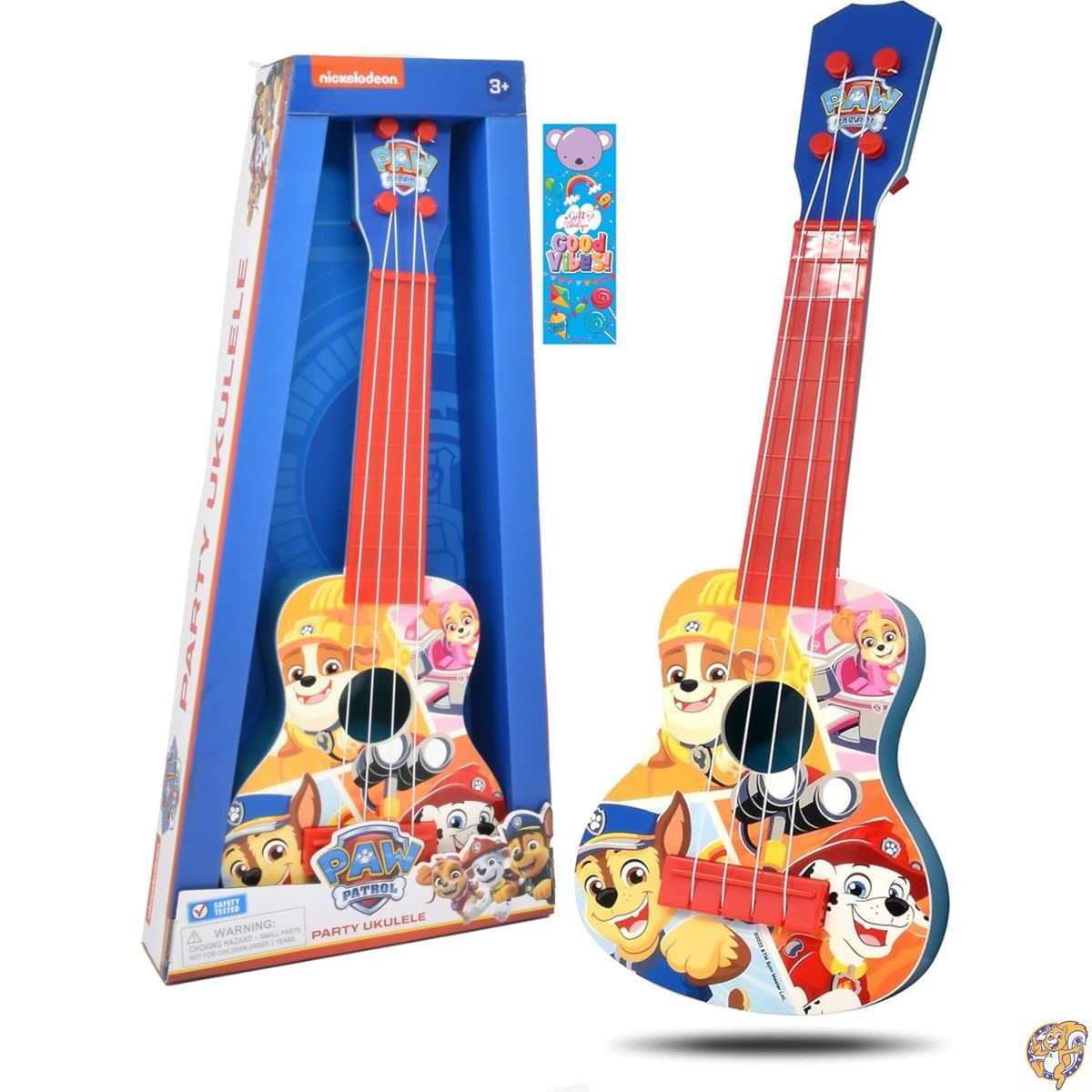 Paw Patrol キッズ おもちゃ ウクレレ ギター 4弦 幼児 パーティー 演奏 楽器 ミニ  ...