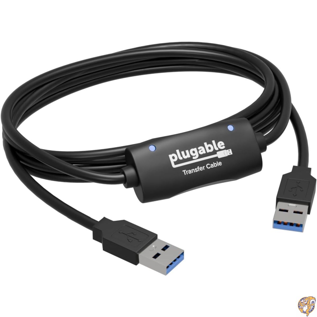 【最大2000円クーポン25日〜】Windows PC用のプラグ可能なUSB 3.0転送ケーブル - 高速データ転送、簡単なPCからPCへのファイル同期、Windows XPから11への互換性、Bravura Easy Computer Sync Softwareプロダクトキー付き