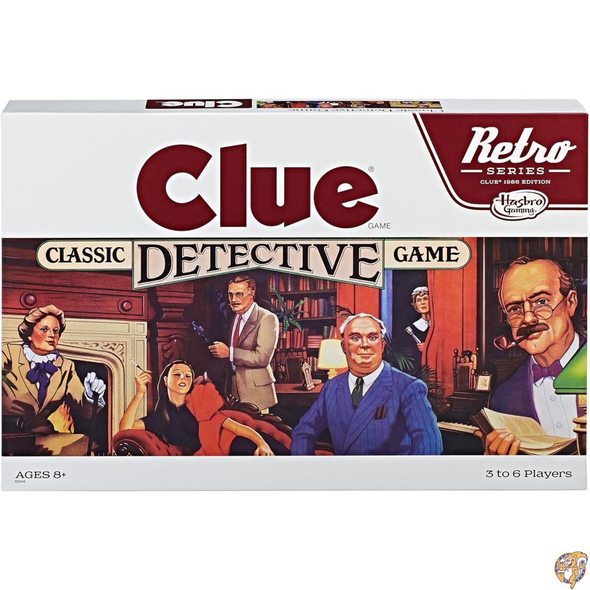 【ポイント3倍4日&5日】Hasbro Clue Classic Detective Board Game Retro Series Reissue