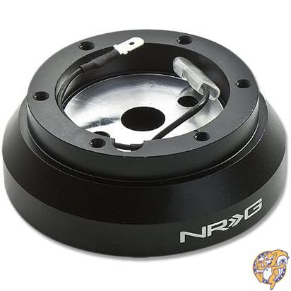 【クーポン配信中】NRG SRK-140H ブラックステアリングホイールショートハブアダプター 日産200SX、240SX、300ZX、Altima、Maxima、Sentra用