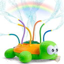 【ポイント2倍ワンダフルデー】水遊び 水しぶき ウォーター スプリンクラー 屋外おもちゃ タートル スプリンクラー 水あそび 庭遊び アメリカおもちゃ アメリカ輸入品