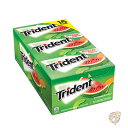 【全品555円クーポン配信中】トライデント Trident シュガーフリーガム スイカツイスト 15個入り 個包装 まとめ買い