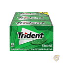 【全品555円クーポン配信中】トライデント Trident シュガーフリーガム スペアミント 14粒入り 15 パック ガム お菓子 個包装 まとめ買い お配り