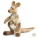 【4/30日限定★円高還元!!510円クーポン】シュタイフ Steiff カンガルー人形 カンゴ カンガルー ぬいぐるみ 動物 おもちゃ ベージュ 40cm