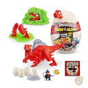 Dino Island Mega Egg Spinosaurus ディノ アイルランド メガエッグ スピノサウルス 5歳以上の子供向け恐竜おもちゃ 25個のサプ...