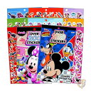 ディズニー Disney ミッキーマウス ステッカーパッドとミニーマウス ステッカーパッド セット 合計 400 枚以上 ステッカー シールセット