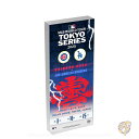 2025 MLB 東京シリーズ記念 ドジャース vs. カブス 3Dチケットアートブロック(6.3 × 15cm)東京ドーム開幕戦 東京シリーズドジャース vs...