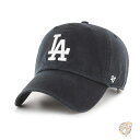 ロサンゼルス・ドジャース MVP ベースボールキャップ クリーンアップキャップ(ブラック ワンサイズ 野球帽 47